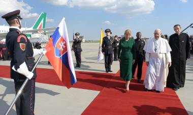VISITA PAPAL A ESLOVAQUIA: FRANCISCO PIDIÓ QUE LOS PAÍSES EUROPEOS NO SE AÍSLEN EN LA POSPANDEMIA