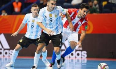 ARGENTINA GOLEÓ A PARAGUAY Y LOGRÓ EL PASAPORTE A LOS CUARTOS DE FINAL DEL MUNDIAL DE FUTSAL