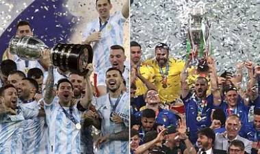 LA INTERCONTINENTAL YA TIENE FECHA: ARGENTINA E ITALIA SE ENFRENTARÁN EN JUNIO DE 2022