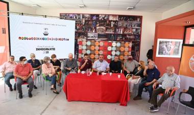 SE PRESENTÓ LA 17º EDICIÓN DE LA FIESTA PROVINCIAL DEL INMIGRANTE EN VILLA MERCEDES