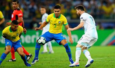LA SELECCIÓN ARGENTINA DE FÚTBOL RECIBE EN SAN JUAN A BRASIL BUSCANDO ASEGURAR EL PASAJE MUNDIALISTA