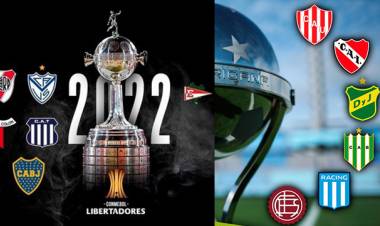 TODOS LOS CLASIFICADOS DEL FÚTBOL ARGENTINO A COPA LIBERTADORES Y SUDAMERICANA