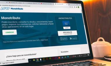 AFIP: LAS CUOTAS DEL MONOTRIBUTO SUBIRÁN 26 POR CIENTO