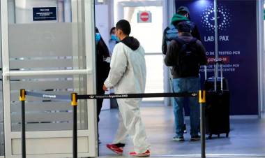 DESDE EL 29 DE ENERO NO SE PEDIRÁ PCR PARA INGRESAR A ARGENTINOS Y RESIDENTES CON ESQUEMA COMPLETO