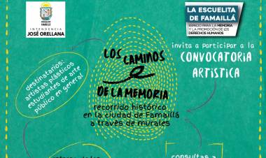 TUCUMÁN: FAMAILLÁ REALIZA UNA CONVOCATORIA ARTÍSTICA EL MARCO DEL DÍA NACIONAL POR LA MEMORIA, LA VERDAD Y LA JUSTICIA