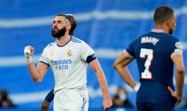CHAMPIONS LEAGUE: REAL MADRID ELIMINÓ AL PSG DE LIONEL MESSI Y AVANZÓ A CUARTOS DE FINAL
