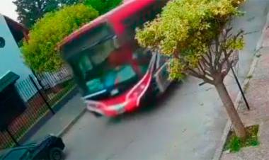 EN LA CIUDAD DE CÓRDOBA UN NIÑO DE 12 AÑOS, ROBÓ UN COLECTIVO URBANO, MANEJÓ 30 CUADRAS Y CHOCÓ VARIOS AUTOS
