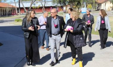 SAN LUIS: EUGENIA CANTALOUBE Y FUNCIONARIAS DE NACIÓN REALIZARON UNA VISITA A LA UPRO EN VILLA MERCEDES