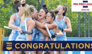 LAS LEONAS SE CONSAGRARON CAMPEONAS DE LA FIH PRO LEAGUE