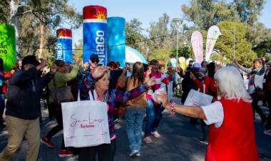 SAN LUIS EXPUSO SU POTENCIAL EN LA PLAZA FEDERAL EN EL MARCO DEL FORO NACIONAL DE TURISMO EN TERMAS DE RÍO HONDO