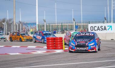 EL AUTOMOVILISMO NACIONAL VOLVIÓ A LA PEDRERA CON EL TN, ORTEGA GANÓ LA CLASE 2 Y GARCÍA LA CLASE 3, MERLO FUE SÉPTIMO