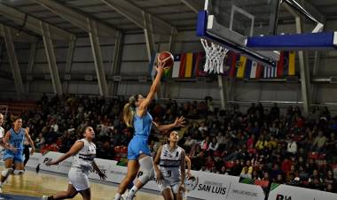 LAS GIGANTES GANARON LA ZONA Y SON SEMIFINALISTAS DEL SUDAMERICANO DE BÁSQUET FEMENINO QUE SE DISPUTA EN LA PROVINCIA DE SAN LUIS