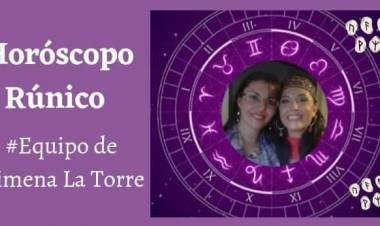 HORÓSCOPO RÚNICO CON LUNA CRECIENTE