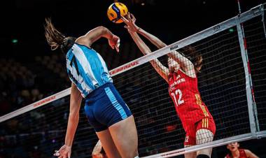 LAS PANTERAS NO PUDIERON EN EL DEBUT EN EL MUNDIAL DE VÓLEIBOL, PERDIERON CON CHINA 