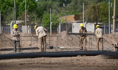 SAN LUIS:  EN VILLA MERCEDES COMENZÓ LA CONSTRUCCIÓN DE UNA ESCUELA MODELO EN EL BARRIO “SANTA RITA DE CASIA”