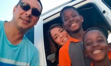 DETUVIERON EN NEUQUÉN A PAREJA QUE ABANDONÓ A MELLIZOS AFRICANOS QUE HABÍA ADOPTADO