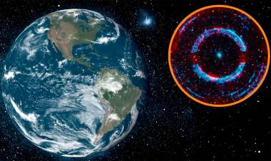 LA NASA DIFUNDIÓ UN VIDEO DONDE DESCUBRIERON MISTERIOSO AGUJERO NEGRO QUE APUNTA A LA TIERRA Y LE ARROJA LUZ