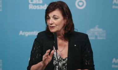 LA MINISTRA OLMOS DIJO QUE EL BONO A PRIVADOS BUSCA PRIORIZAR "A SECTORES REZAGADOS"