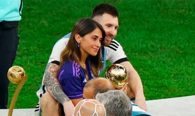 FESTEJOS MUNDIALISTAS: “¡MI CAMPEÓN!”, LOS EMOTIVOS MENSAJES DE ANTONELA ROCCUZZO PARA LIONEL MESSI