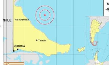 ESTA MAÑANA SE DETECTÓ UN SISMO EN EL MAR ARGENTINO QUE SE SINTIÓ EN TIERRA DEL FUEGO