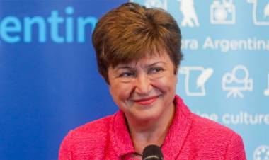 DECLARACIONES DE GEORGIEVA: EL FMI ESPERA QUE EL GOBIERNO CUMPLA LAS METAS PESE AL IMPACTO DE LA SEQUÍA