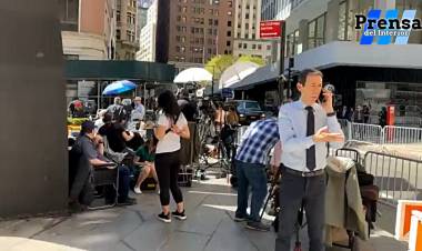 ESTADOS UNIDOS: EL EXPRESIDENTE DONALD TRUMP SE ENCUENTRA DE NUEVO EN NUEVA YORK