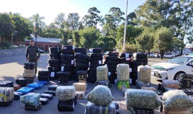 GENDARMERÍA DECOMISÓ HOJAS DE COCA Y NEUMÁTICOS EN DOS PROCEDIMIENTOS REALIZADOS EN TUCUMÁN