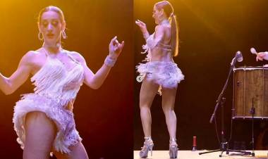 VIDEO: KE PERSONAJES TUVO A PASISTA DEL CARNAVAL DE GUALEGUAYCHÚ EN EL ESCENARIO, BAILÓ Y FUE OVACIONADA