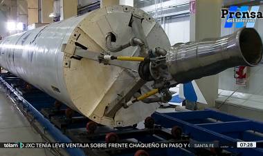 ESTACIÓN TRONADOR II: CONSTRUYEN EL PRIMER COHETE ARGENTINO
