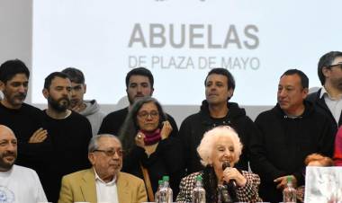 ABUELAS DE PLAZA DE MAYO ANUNCIÓ LA RESTITUCIÓN DE LA IDENTIDAD DEL NIETO 133