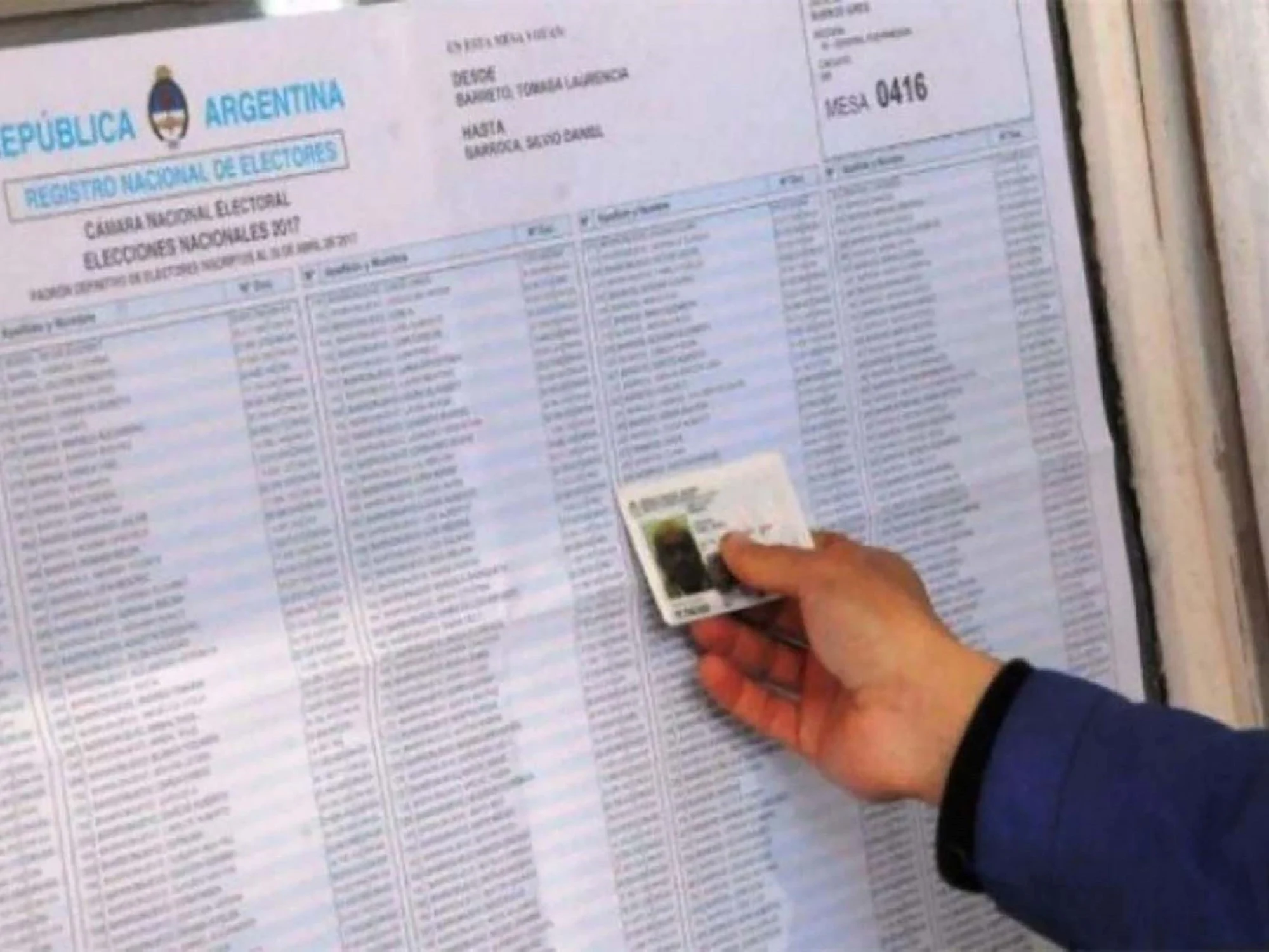 PADRÓN ELECCIONES 2023: MAYORES DE 70 AÑOS CASI CUADRIPLICAN A LOS ADOLESCENTES DE 16 Y 17 AÑOS