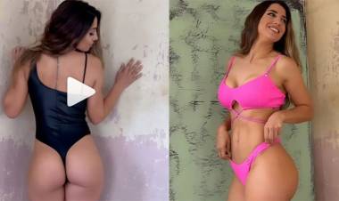 VIDEO: LOS NUEVOS MODELOS DE TRAJE DE BAÑO DE CINTHIA FERNÁNDEZ