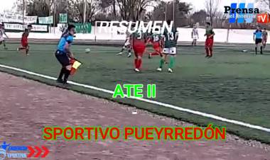 RESUMEN: ATE II - SPORTIVO PUEYRREDÓN