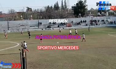 RESUMEN: ALIANZA FUTBOLÍSTICA - SPORTIVO MERCEDES