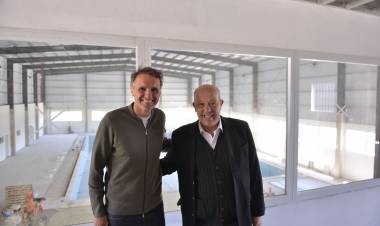 BUENOS AIRES: EL NATATORIO DE SANTA CLARA DEL MAR SE INAUGURARÁ EN DICIEMBRE SEGÚN CONFIRMARON EL MINISTRO KATOPODIS Y EL INTENDENTE PAREDI