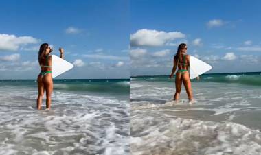 SOL PÉREZ SUBIÓ UN VIDEO EN BIKINI Y SIN FILTRO: “¿QUÉ CAMBIÓ?”