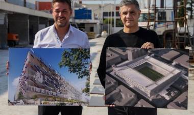 JORGE MACRI Y SERGIO CONSTANTINO SELLARON EL ACUERDO PARA EL NUEVO ESTADIO DE SAN LORENZO