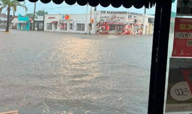 HAY EVACUADOS Y AUTOEVACUADOS POR EL TEMPORAL E INUNDACIONES EN CORRIENTES: LLOVIÓ 500 MILÍMETROS EN TRES DÍAS