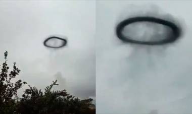 VIDEO DE LAS IMÁGENES CAUSARON INTRIGA : MISTERIOSO “ANILLO NEGRO” SE VIO EN EL CIELO DE TUCUMÁN Y CAUSÓ CONMOCIÓN