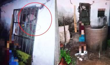 LADRÓN INTENTÓ ROBAR UNA VIVIENDA EN CORRIENTES Y MURIÓ ELECTROCUTADO:LA PUERTA DE LA CASA ESTABA CABLEADA CON ALTA TENSIÓN