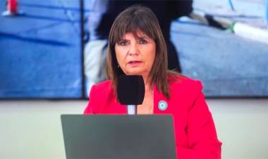 ESTABLECE CINCO CONDICIONES: BULLRICH PRESENTÓ REGLAMENTO QUE FLEXIBILIZA EL USO DE ARMAS PARA LOS POLICÍAS