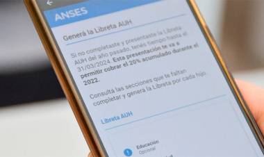 SOLO A TRAVÉS DE MI ANSES: HASTA CUÁNDO HAY TIEMPO PARA PRESENTAR LA LIBRETA DE LA AUH