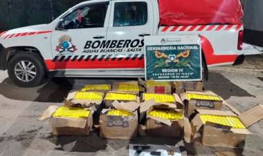 HAY DOS DETENIDOS: HALLAN MÁS DE 310 KILOS DE COCAÍNA EN CAMIONETA DE BOMBEROS VOLUNTARIOS EN SALTA