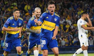 COPA SUDAMERICANA: TRABAJOSA VICTORIA DE BOCA SOBRE TRINIDENSE POR 1-0