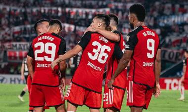 RIVER BUSCA SELLAR EL PASE A OCTAVOS DE LA COPA LIBERTADORES EN SU VISITA A NACIONAL