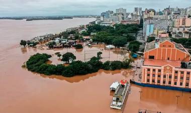 INUNDACIONES EN BRASIL, PORTO ALEGRE BAJO AGUA: CONTINÚA EN ASCENSO LA CIFRA DE MUERTOS Y DESAPARECIDOS