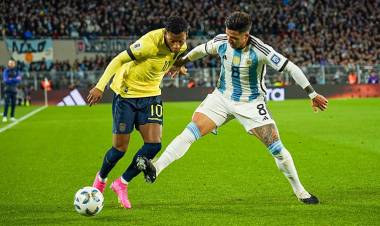 FÚTBOL: LA SELECCIÓN ARGENTINA ENFRENTA A ECUADOR EN LA PREPARACIÓN PARA LA COPA AMÉRICA 2024