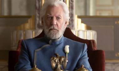 A LOS 88 AÑOS MURIÓ DONALD SUTHERLAND, PROTAGONISTA DE "LOS JUEGOS DEL HAMBRE"