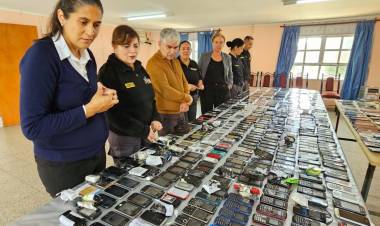 LUCHA CONTRA EL DELITO EN SAN LUIS: INCAUTARON CERCA DE 650 CELULARES EN EL COMPLEJO PENITENCIARIO 1