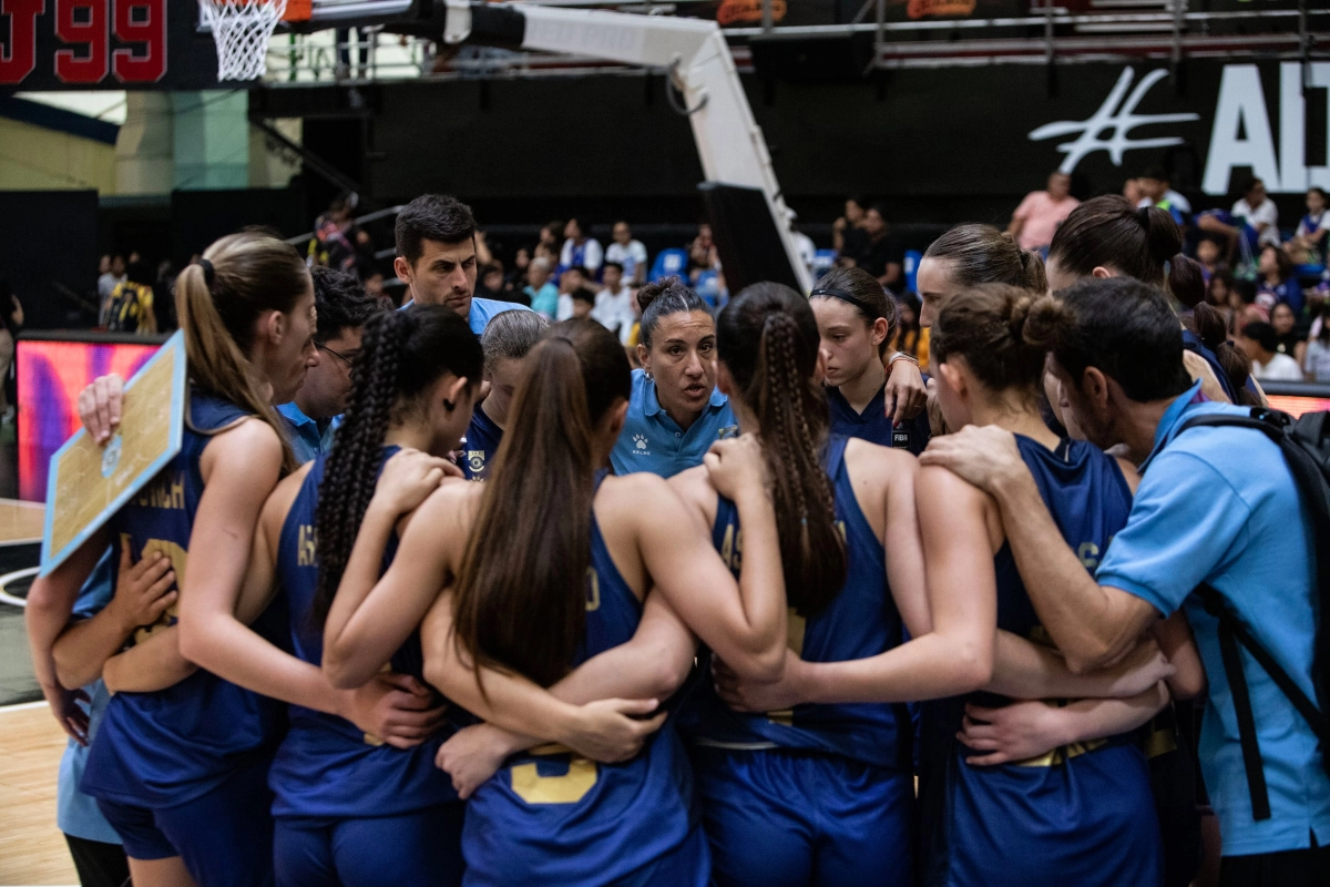 ARGENTINA AVANZÓ A SEMIFINALES EN EL SUDAMERICANO U15 DE BÁSQUET FEMENINO